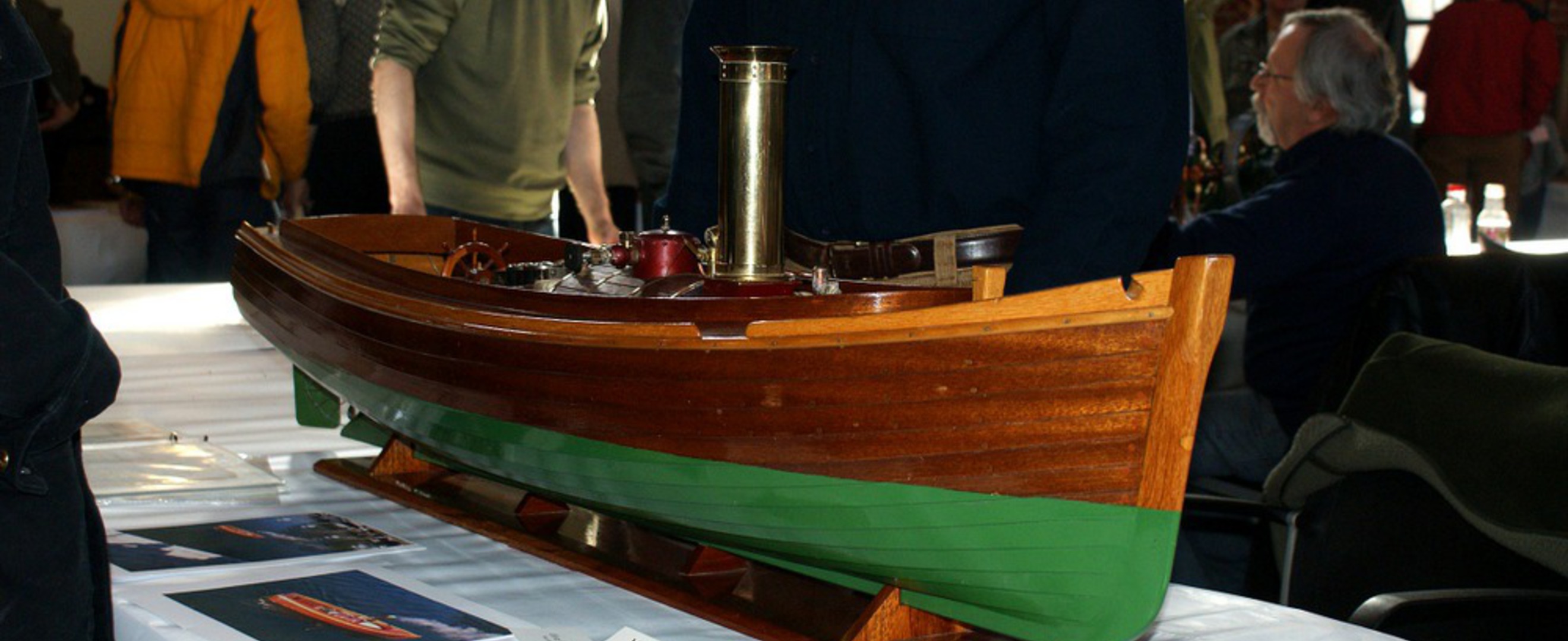 A model steamboat